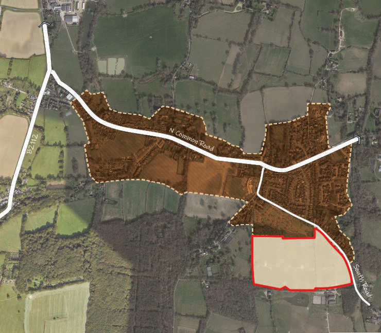 Wivelsfield Green site diagram